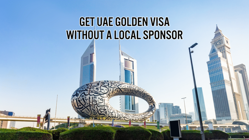 UAE Golden Visa without sponsor