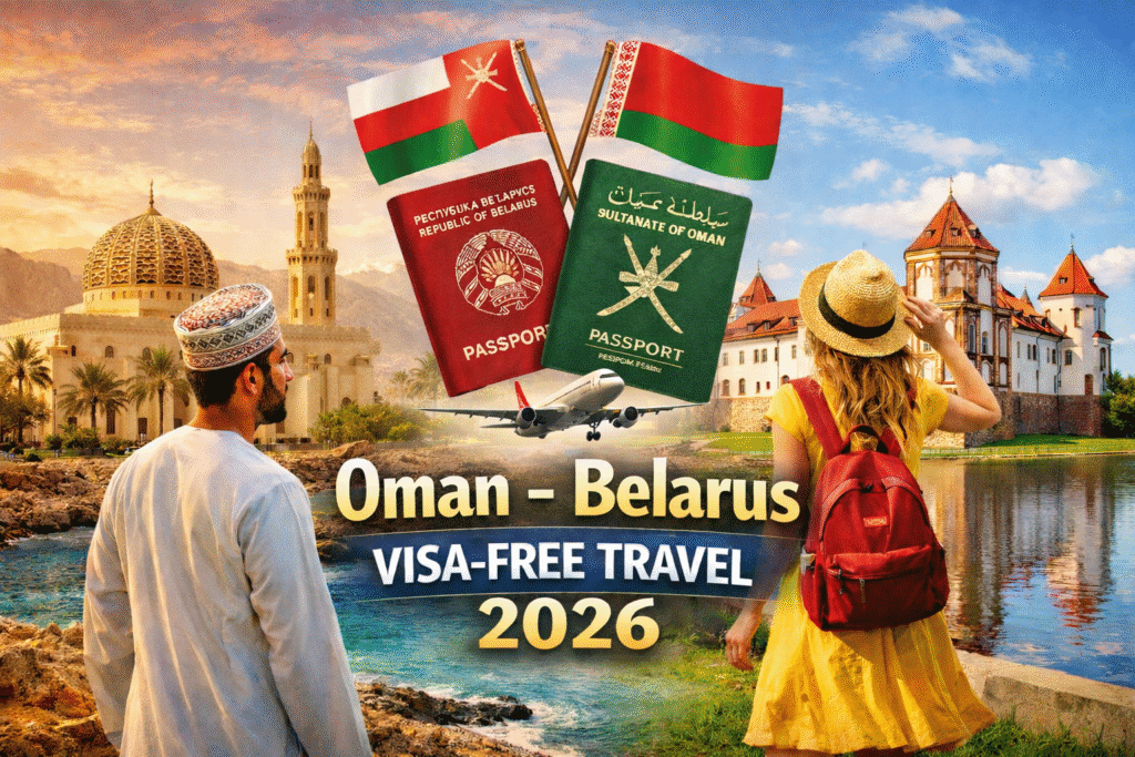 Oman Belarus visa free travel