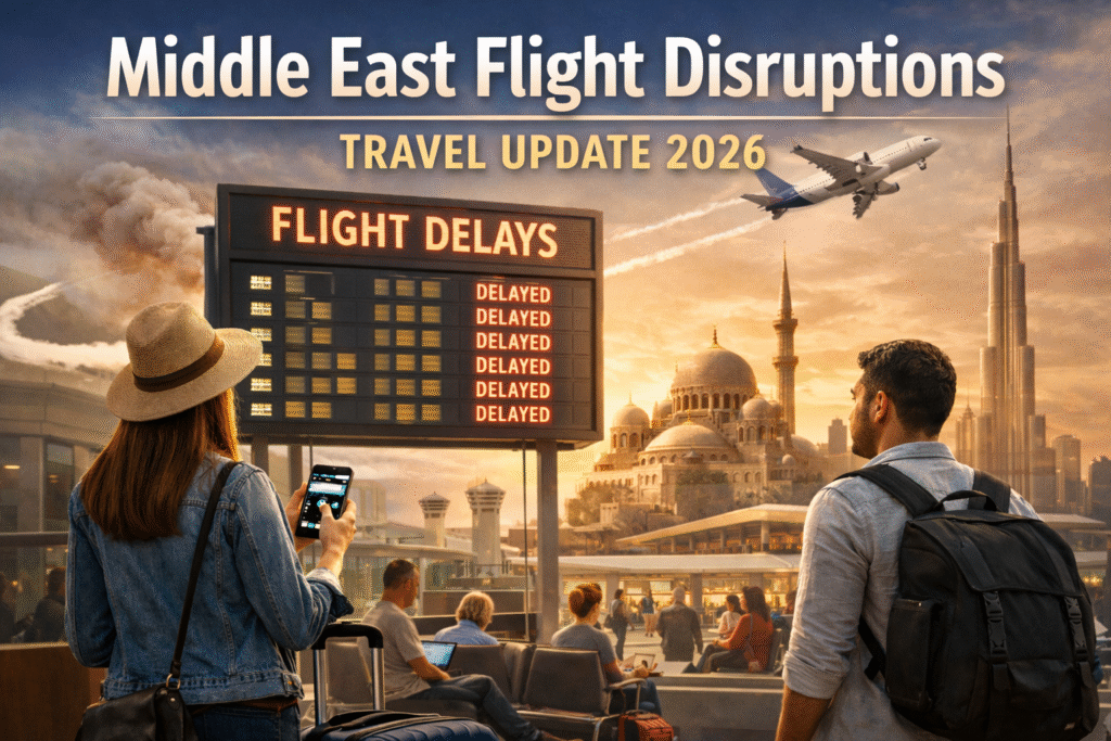 Middle East flight disruptions